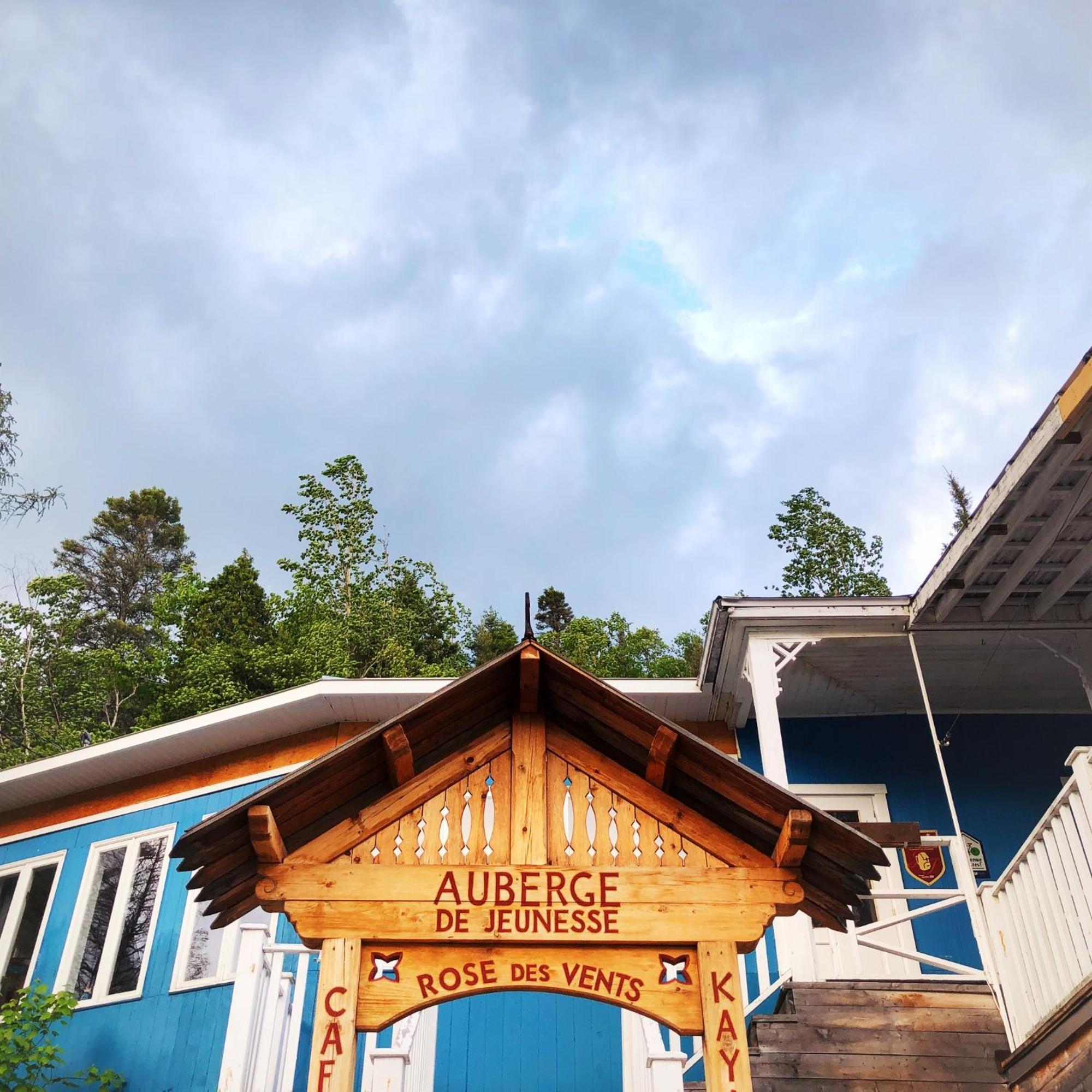 Auberge Aventure Rose Des Vents Sainte-Rose-du-Nord Exterior foto